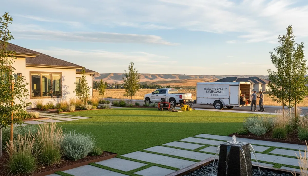 Boise, ID landscaping services for residential lawn care and yard maintenance